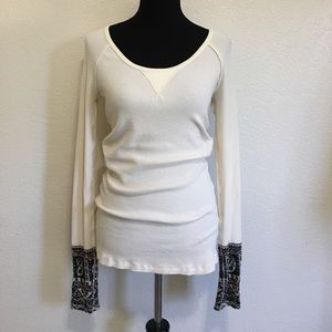 FREE PEOPLE • Cream Thermal